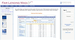Desktop Screenshot of fairlendingmagic.com